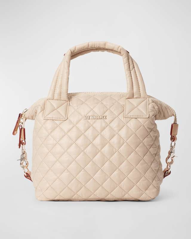 Sutton Deluxe Small Quilted Nylon Crossbody Bag